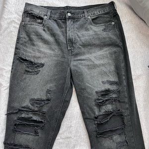 American Eagle Jeans, Distressed Black